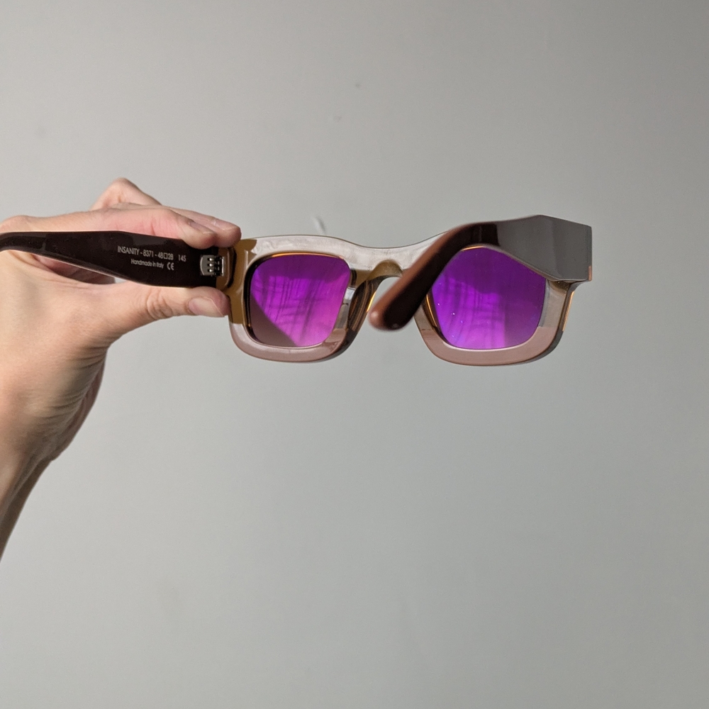 Thierry Lasry Insanity Rectangular Sunglasses - image 4